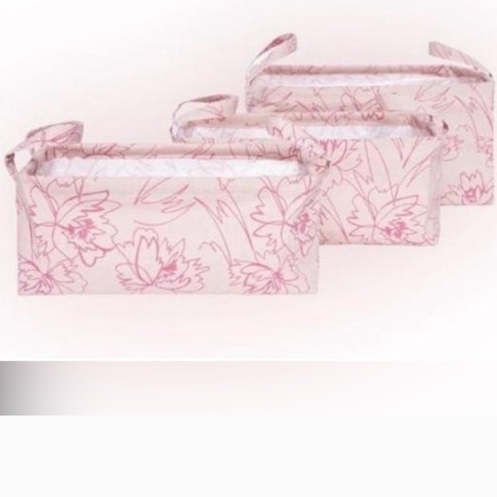 Floral Pink Women's Bag Set